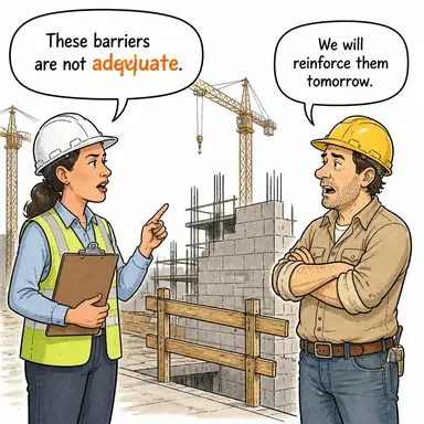 adequate for (yeterli, uygun, kafi) karikatürü — diyalogla bağlam içinde öğren