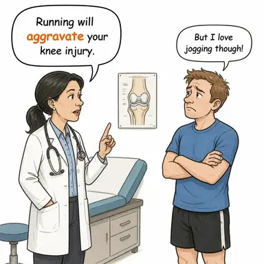 aggravate (kötüleştirmek, şiddetlendirmek, ağırlaştırmak) karikatürü — diyalogla bağlam içinde öğren