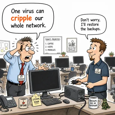 cripple (sakatlamak, felç etmek, bozmak (işleyişi)) karikatürü — diyalogla bağlam içinde öğren