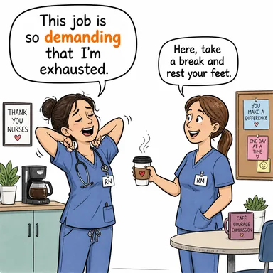 demanding (zorlu, çok şey isteyen, uğraştırıcı) karikatürü — diyalogla bağlam içinde öğren