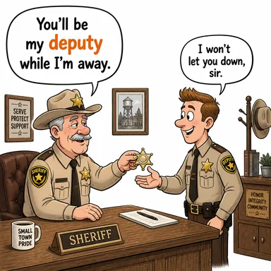 deputy (vekil, yardımcı, milletvekili) karikatürü — diyalogla bağlam içinde öğren