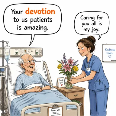 devotion (sadakat, bağlılık, fedakarlık) karikatürü — diyalogla bağlam içinde öğren