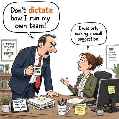 dictate (dikte etmek, emretmek, (koşulları) belirlemek) karikatürü — diyalogla bağlam içinde öğren