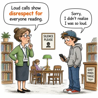 disrespect for (saygısızlık) karikatürü — diyalogla bağlam içinde öğren