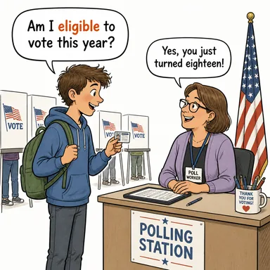 eligible (uygun, nitelikli, seçilebilir) karikatürü — diyalogla bağlam içinde öğren