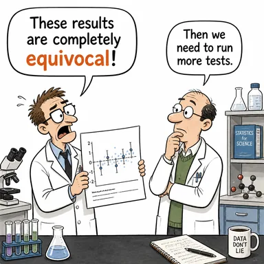 equivocal (belirsiz, şüpheli, iki anlamlı) karikatürü — diyalogla bağlam içinde öğren