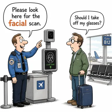 facial (yüzle ilgili, yüze ait) karikatürü — diyalogla bağlam içinde öğren