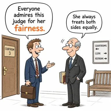 fairness (adalet, hakkaniyet) karikatürü — diyalogla bağlam içinde öğren