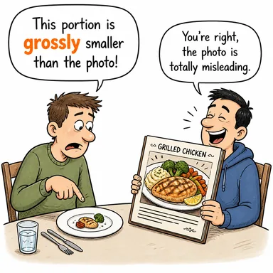 grossly (son derece, büyük ölçüde, kabaca) karikatürü — diyalogla bağlam içinde öğren