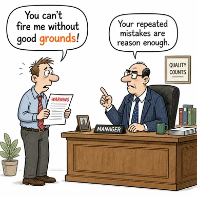 ground (zemin, dayanak, gerekçe) karikatürü — diyalogla bağlam içinde öğren