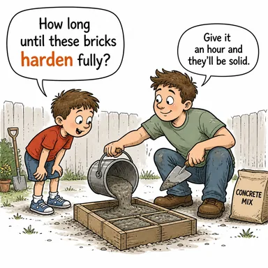 harden (sertleşmek, katılaşmak, nasırlaşmak) karikatürü — diyalogla bağlam içinde öğren