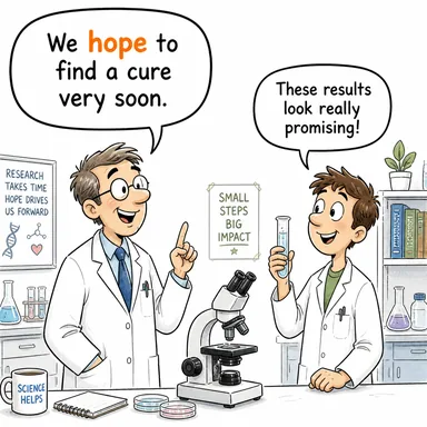 hope (ummak, ümit etmek) karikatürü — diyalogla bağlam içinde öğren