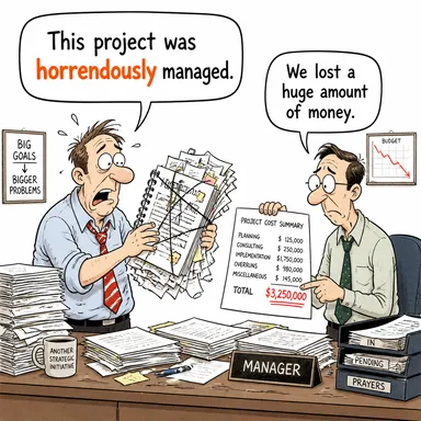 horrendously (korkunç bir şekilde, dehşet verici derecede) karikatürü — diyalogla bağlam içinde öğren
