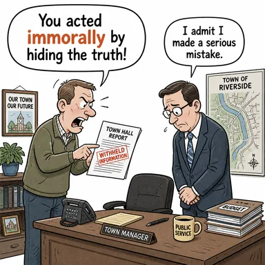 immorally (ahlaksızca) karikatürü — diyalogla bağlam içinde öğren