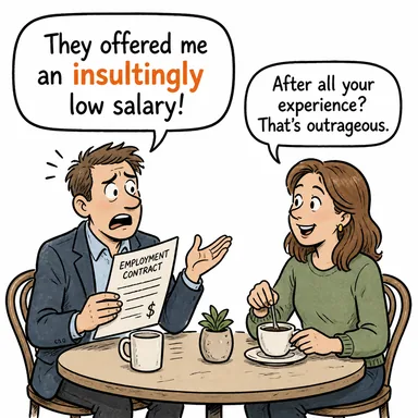 insultingly (aşağılayıcı bir şekilde, hakaretvari) karikatürü — diyalogla bağlam içinde öğren