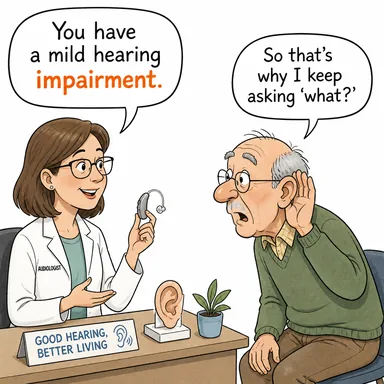 impairment (bozukluk, sakatlık, engel) karikatürü — diyalogla bağlam içinde öğren