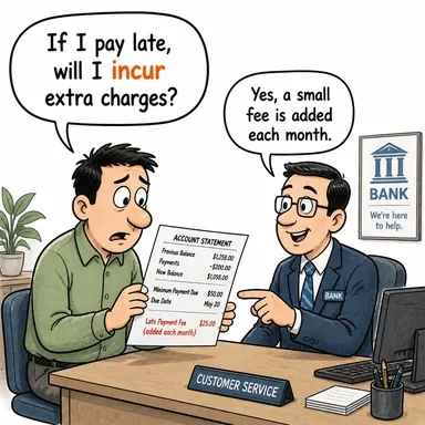 incur ((borç/zarar) altına girmek, maruz kalmak, yakalanmak) karikatürü — diyalogla bağlam içinde öğren