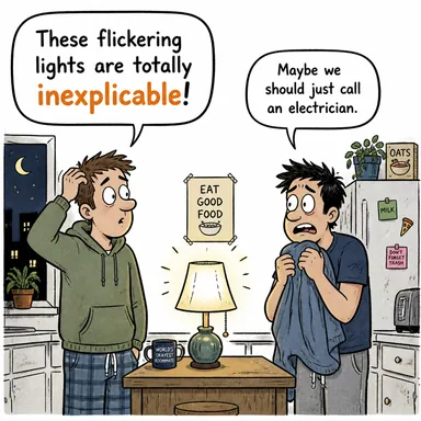 inexplicable (açıklanamaz, izah edilemez, sebepsiz) karikatürü — diyalogla bağlam içinde öğren