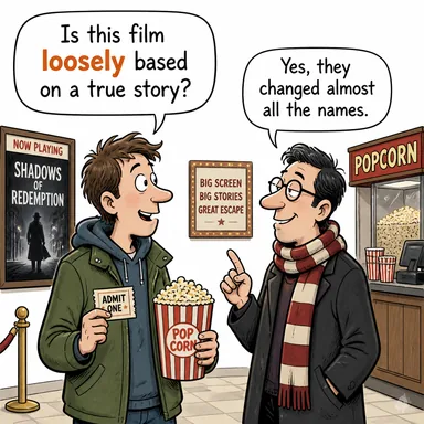 loosely (gevşekçe, kabaca, tam olmayarak) karikatürü — diyalogla bağlam içinde öğren