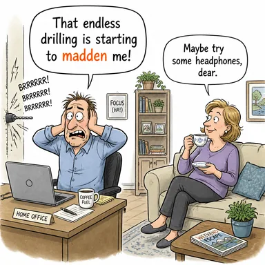 madden (delirtmek, çileden çıkarmak) karikatürü — diyalogla bağlam içinde öğren