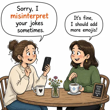 misinterpret (yanlış yorumlamak, yanlış anlamak) karikatürü — diyalogla bağlam içinde öğren
