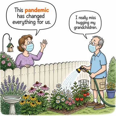 pandemic (küresel salgın, pandemik) karikatürü — diyalogla bağlam içinde öğren