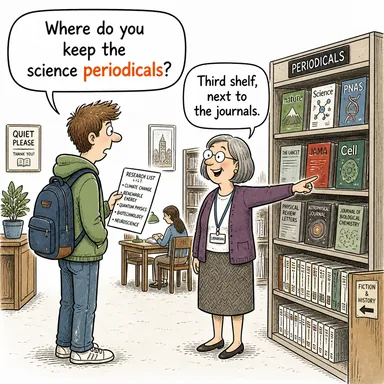 periodical (süreli yayın, dergi) karikatürü — diyalogla bağlam içinde öğren