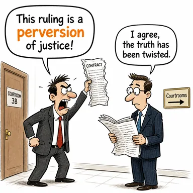 perversion (sapkınlık, saptırma, çarpıtma) karikatürü — diyalogla bağlam içinde öğren