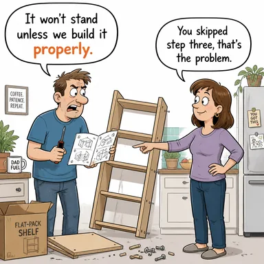 properly (uygun şekilde, hakkıyla, düzgünce) karikatürü — diyalogla bağlam içinde öğren
