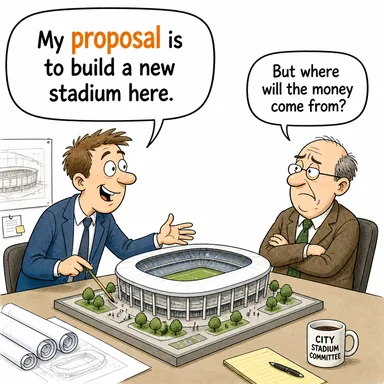 proposal (teklif, öneri, tasarı) karikatürü — diyalogla bağlam içinde öğren