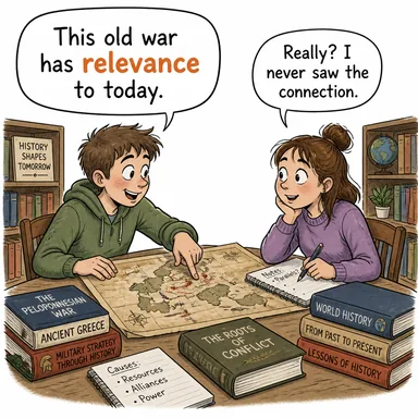 relevance (ilgi, alaka, uygunluk) karikatürü — diyalogla bağlam içinde öğren