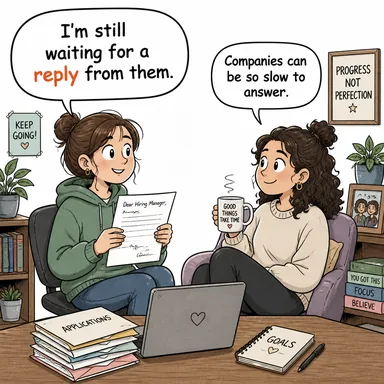 reply (cevap, yanıt, karşılık) karikatürü — diyalogla bağlam içinde öğren