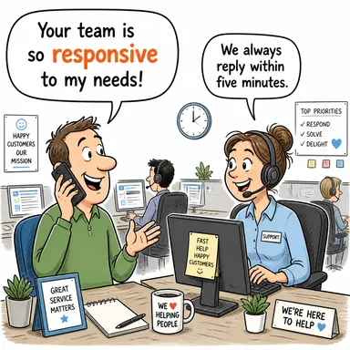 responsive (duyarlı, tepki veren, hassas) karikatürü — diyalogla bağlam içinde öğren