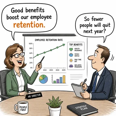 retention (muhafaza, alıkoyma, akılda tutma) karikatürü — diyalogla bağlam içinde öğren