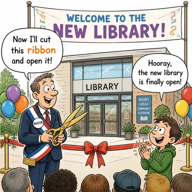 ribbon (kurdele, şerit) karikatürü — diyalogla bağlam içinde öğren