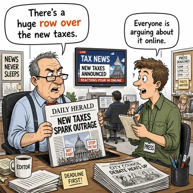 row over (... üzerine tartışma/kavga) karikatürü — diyalogla bağlam içinde öğren