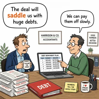 saddle (eyer vurmak, (birine) yük/sorumluluk yüklemek) karikatürü — diyalogla bağlam içinde öğren