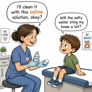 saline (tuzlu, tuz içeren) karikatürü — diyalogla bağlam içinde öğren