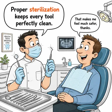 sterilization (kısırlaştırma, sterilizasyon (mikroptan arındırma)) karikatürü — diyalogla bağlam içinde öğren