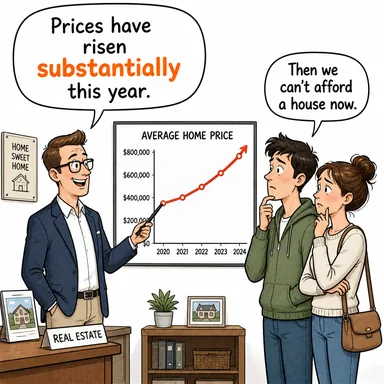 substantially (büyük ölçüde, önemli derecede, esasen) karikatürü — diyalogla bağlam içinde öğren
