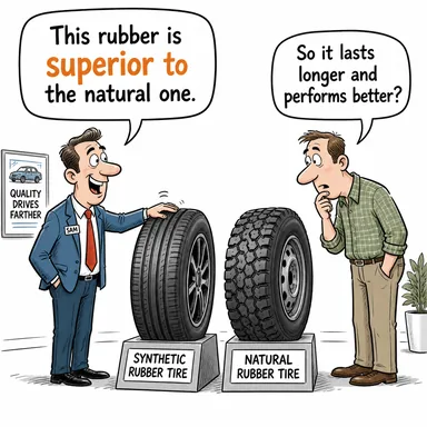 superior to ((-den) üstün, daha iyi) karikatürü — diyalogla bağlam içinde öğren