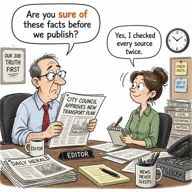 sure of (emin) karikatürü — diyalogla bağlam içinde öğren