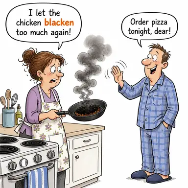 blacken (karartmak, lekelemek (itibar)) karikatürü — diyalogla bağlam içinde öğren