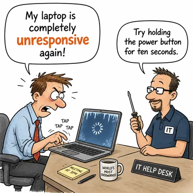 unresponsive (tepkisiz, duyarsız, yanıt vermeyen) karikatürü — diyalogla bağlam içinde öğren