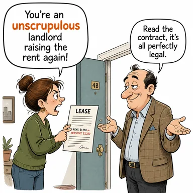 unscrupulous (ahlaksız, ilkesiz, vicdansız) karikatürü — diyalogla bağlam içinde öğren
