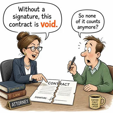 void (geçersiz, boşluk, hükümsüz) karikatürü — diyalogla bağlam içinde öğren