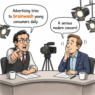 brainwash (beyin yıkamak) karikatürü — diyalogla bağlam içinde öğren