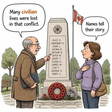 civilian (sivil, askeri olmayan) karikatürü — diyalogla bağlam içinde öğren