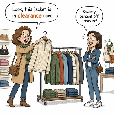 clearance (tasfiye, izin, yetki, açıklık) karikatürü — diyalogla bağlam içinde öğren