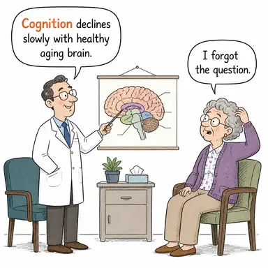 cognition (biliş, kavrama, idrak) karikatürü — diyalogla bağlam içinde öğren